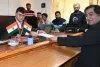 Sajad Ghani Lone Submits Nomination for Baramulla Lok Sabha Seat, Accuses NC of Opportunism