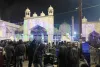 Hazratbal Shrine Beaming with Lights as Thousands Gather for Shab-e-Meraj Prayers