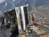 Nine Passengers Hospitalised After Vehicle Falls Off Cliff in Rajouri
