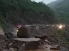Two Residential Houses Damaged in Nambla Uri Due to Heavy Landslides
