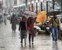 Rains, Snow Lash Kashmir, Pahalgam Receives Three Inches of Snowfall
