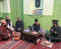 Mirwaiz Umar Farooq Meets Shahi Imam and Mufti Mukarram in Delhi