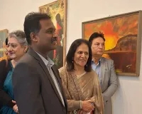 Com Secy Culture Inaugurates Neena Sood’s 3-Day Exhibition at Kala Kendra