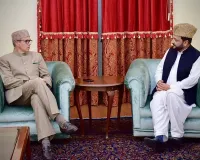 CM Omar Abdullah Meets Grand Mufti Nasir-ul-Islam, Discusses Community Issues