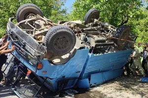 Two Injured as Army Vehicle Plunges Into Gorge in Poonch