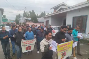 Candle-Light Marches Held In Islamabad, Pulwama Against The Killing of Civilian 