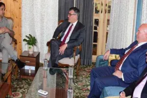 US High-Level Delegation Calls On Srinagar Mayor