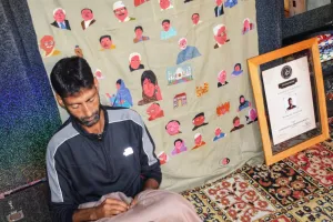 Artisan on a Mission to Revive Sozni Art