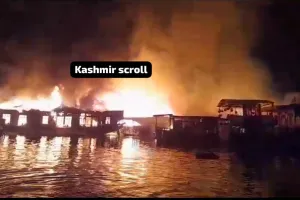NC Seeks Probe in Dal Lake Fire Incident that Left Three Foreign Tourists Dead