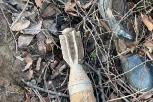 Rusted Mortar Shell Recovered in Poonch