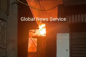 Massive Fire Breaks Out in Srinagar, Firefighter Suffers Injuries